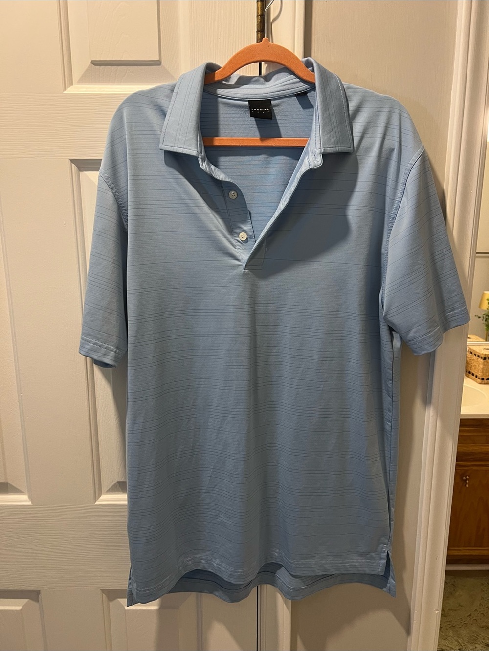 Dunning Golf Men's Light Blue Polo Shirt